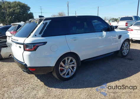 2019 Land Rover Range Rover Sport Hse из США, поврежденный, VIN SALWR2RV0KA416615